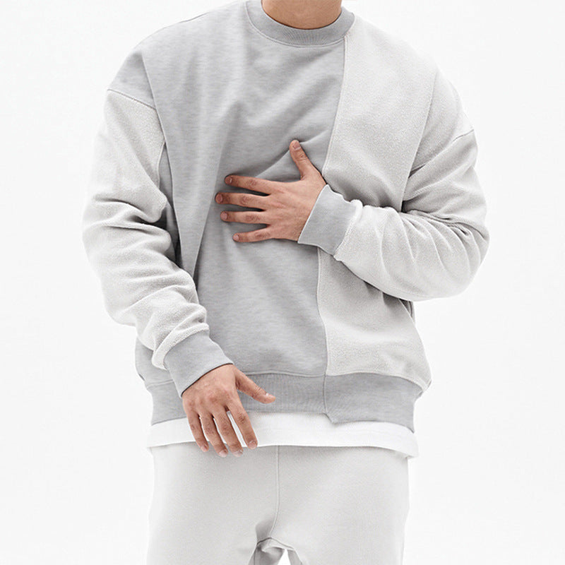 Men's Loose Round Neck Sweater