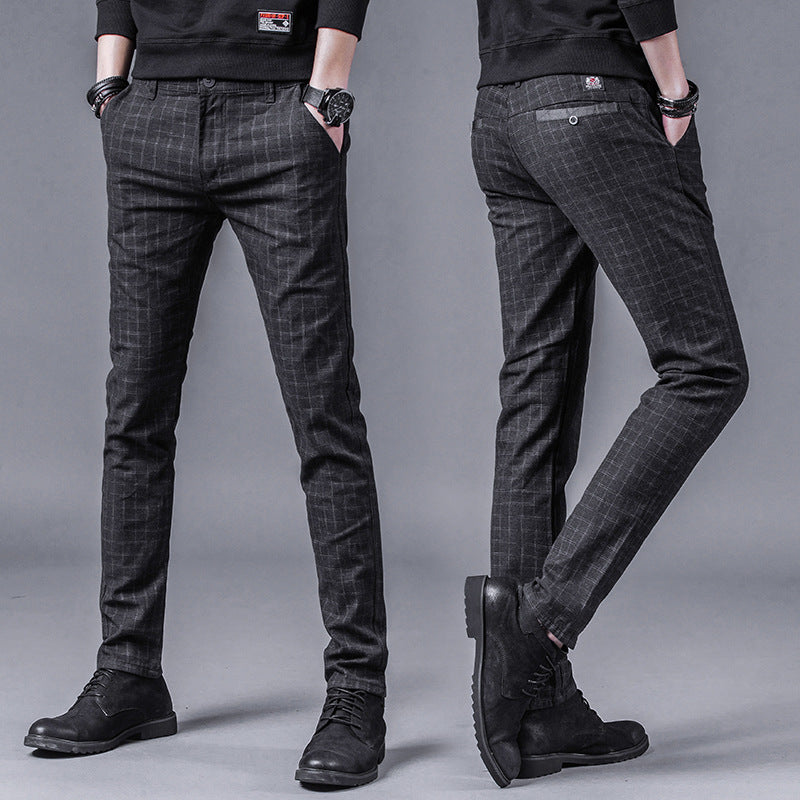 Pants, Fashion Men's Slim Sports Slim Casual Pants