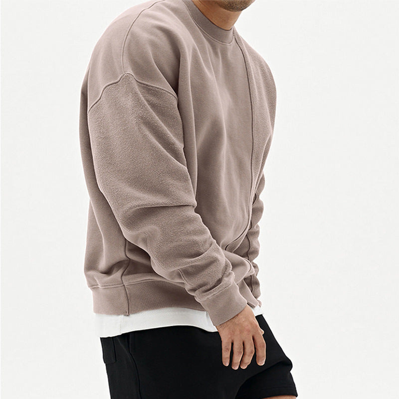 Sweater, Pullover Round Neck Sweater Loose Men Clothes