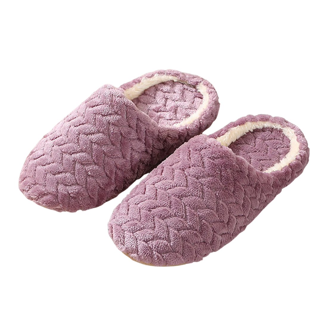 Indoor Plush Slippers | Couple's Plush Slippers | Ikervo