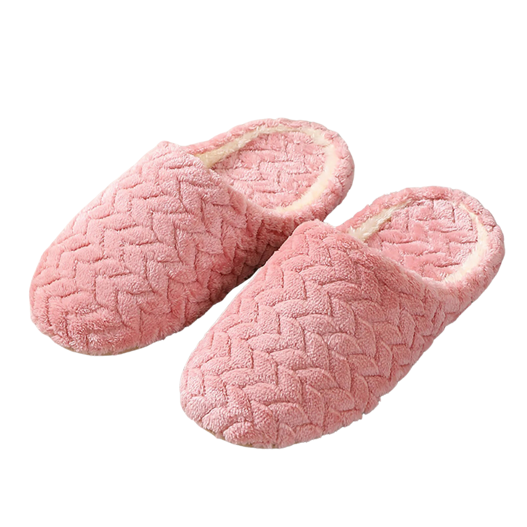 Indoor Plush Slippers | Couple's Plush Slippers | Ikervo