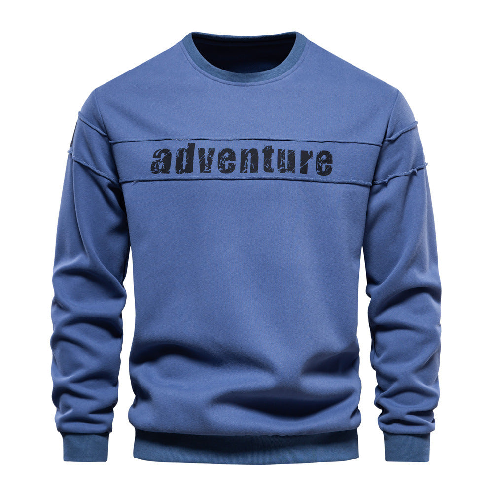 Sweater, Long Sleeve Sweater Trendy All-matching Men's Clothing