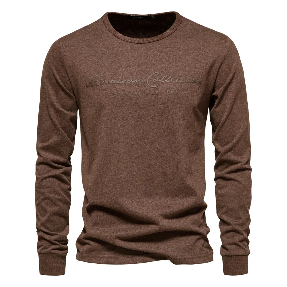 Men's Long Sleeve Graphic Tees | New Spring Tops | Ikervo