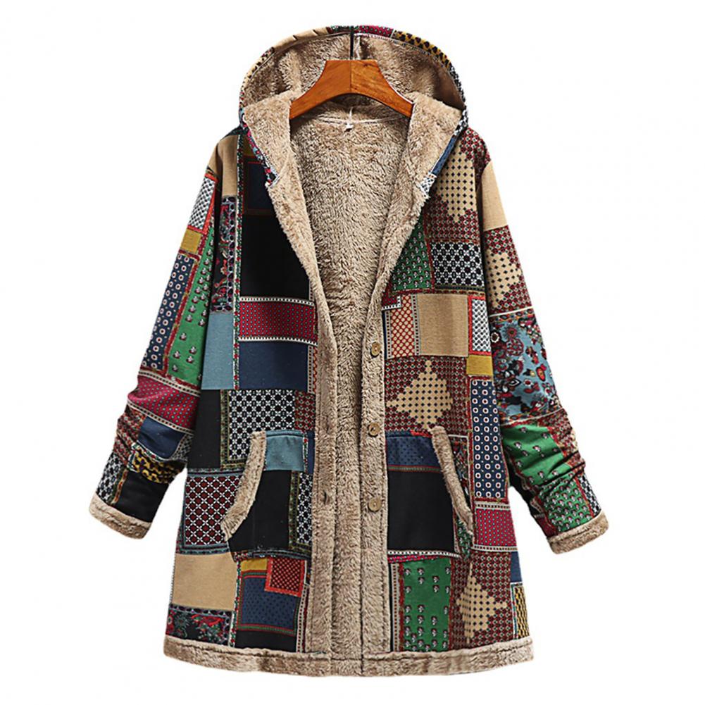 Woolen Coat, Women's Hooded Coat