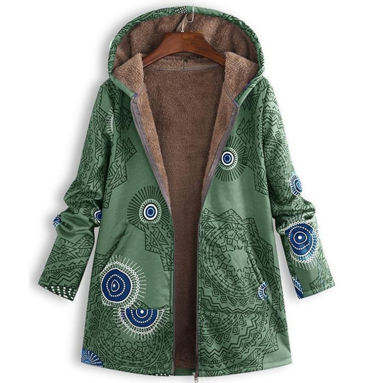 Woolen Coat, Women's Hooded Coat