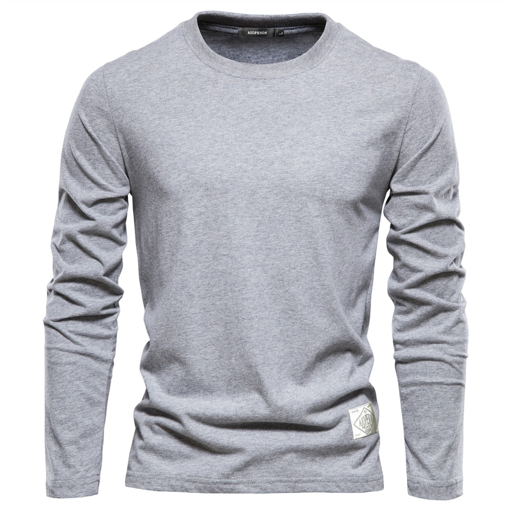 Men's Long Sleeve T-Shirts | Cotton Long T-shirts | Ikervo