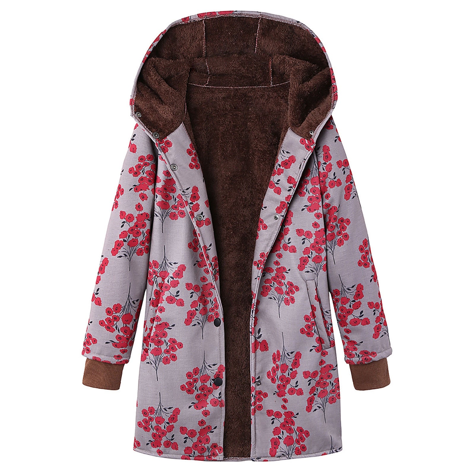 Woolen Coat, Women's Hooded Coat