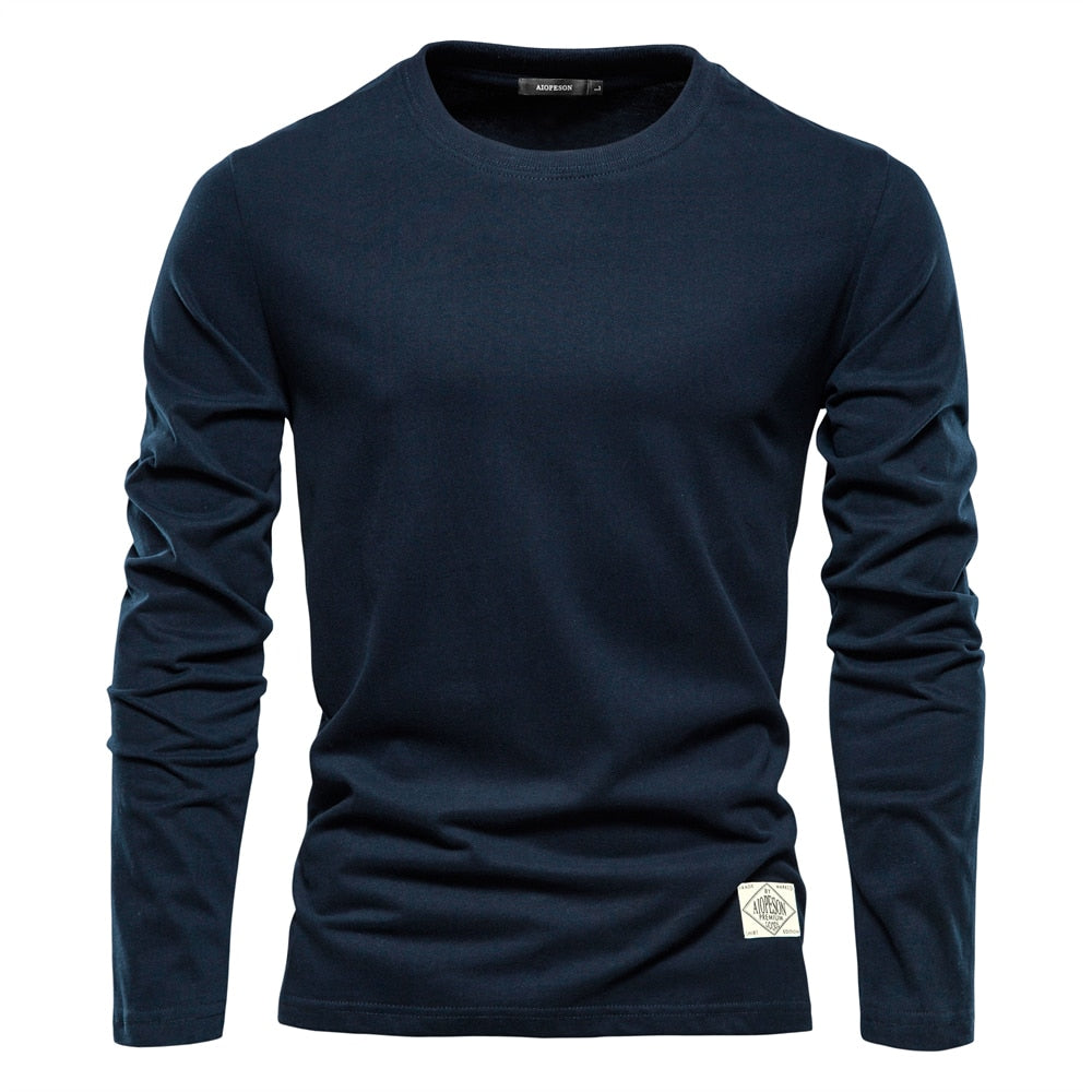 Men's Long Sleeve T-Shirts | Cotton Long T-shirts | Ikervo