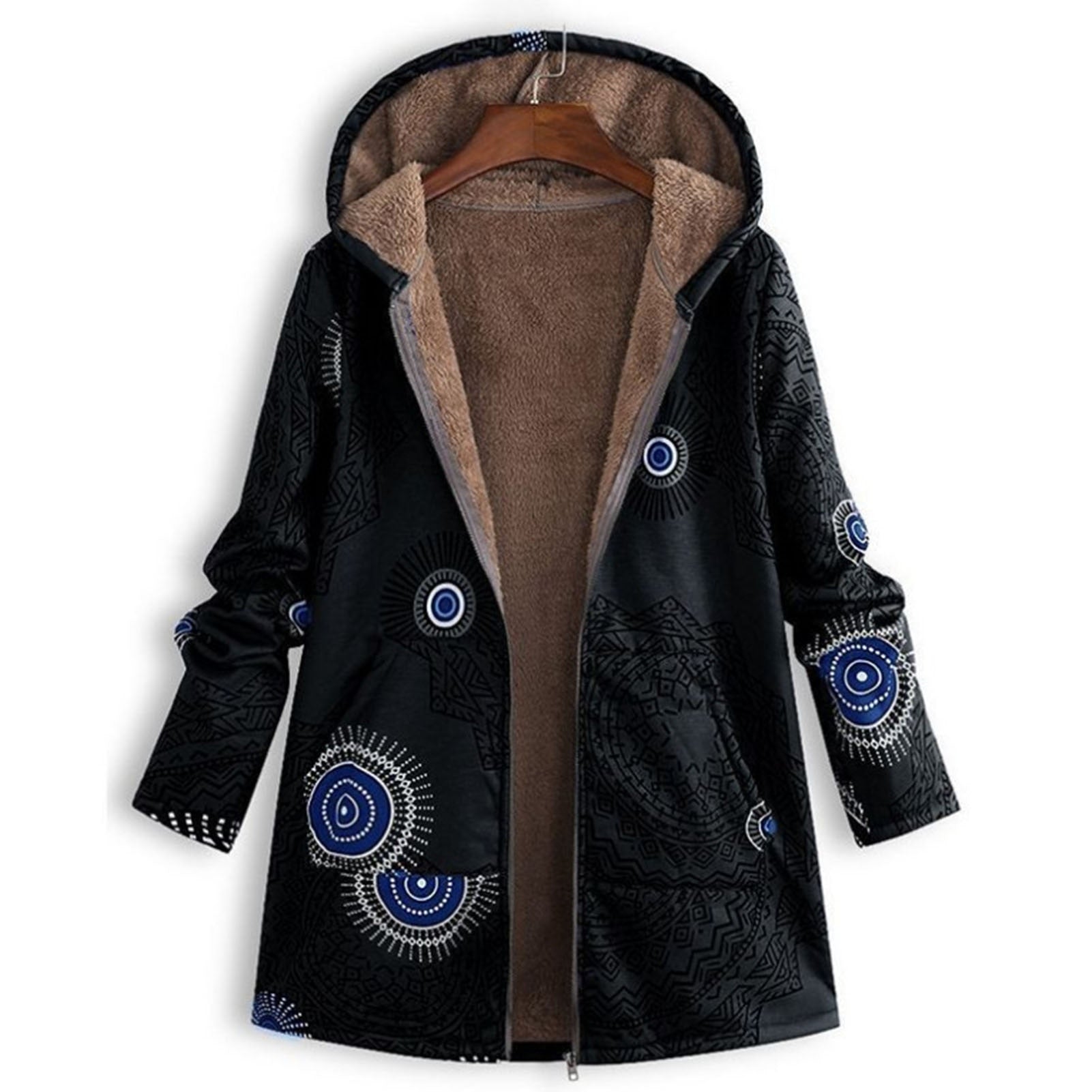 Woolen Coat, Women's Hooded Coat