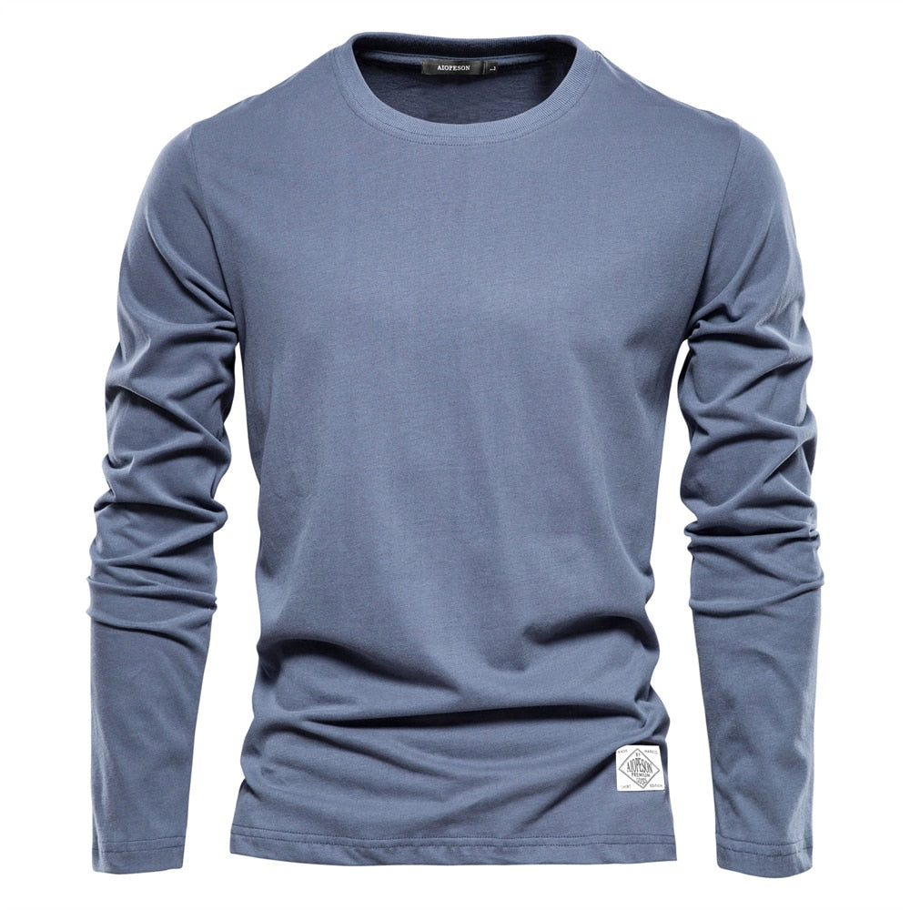 Men's Long Sleeve T-Shirts | Cotton Long T-shirts | Ikervo