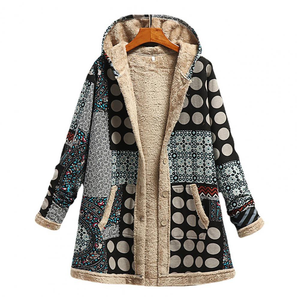 Woolen Coat, Women's Hooded Coat