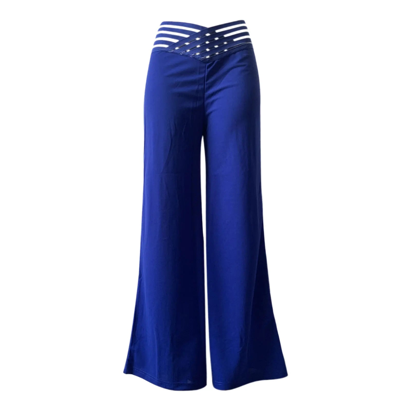 Women  High Waist Casual Flared Pants