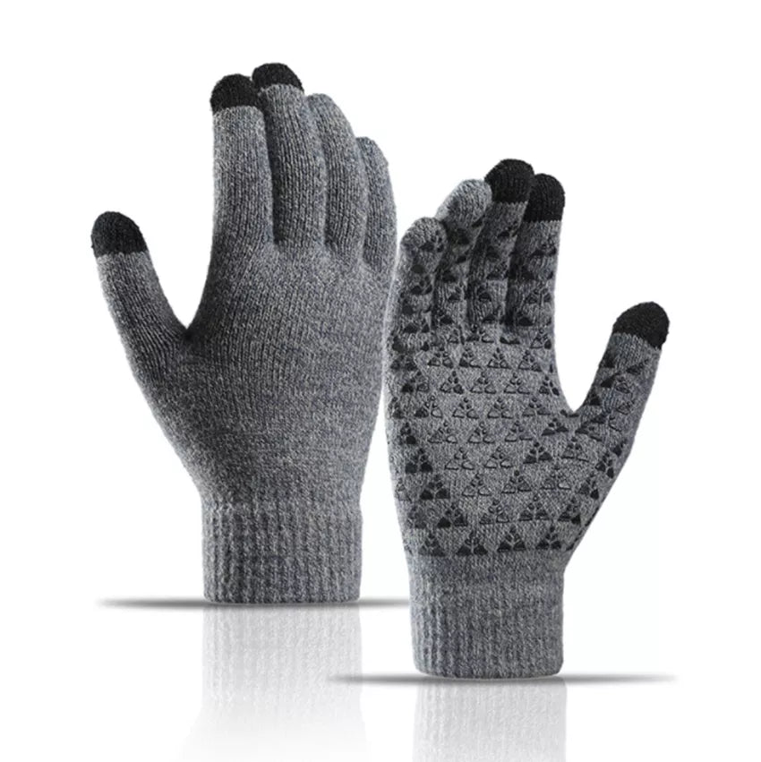 Men's and women's  Knit Touchscreen Gloves for Adults