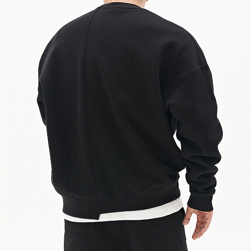 Sweater, Pullover Round Neck Sweater Loose Men Clothes