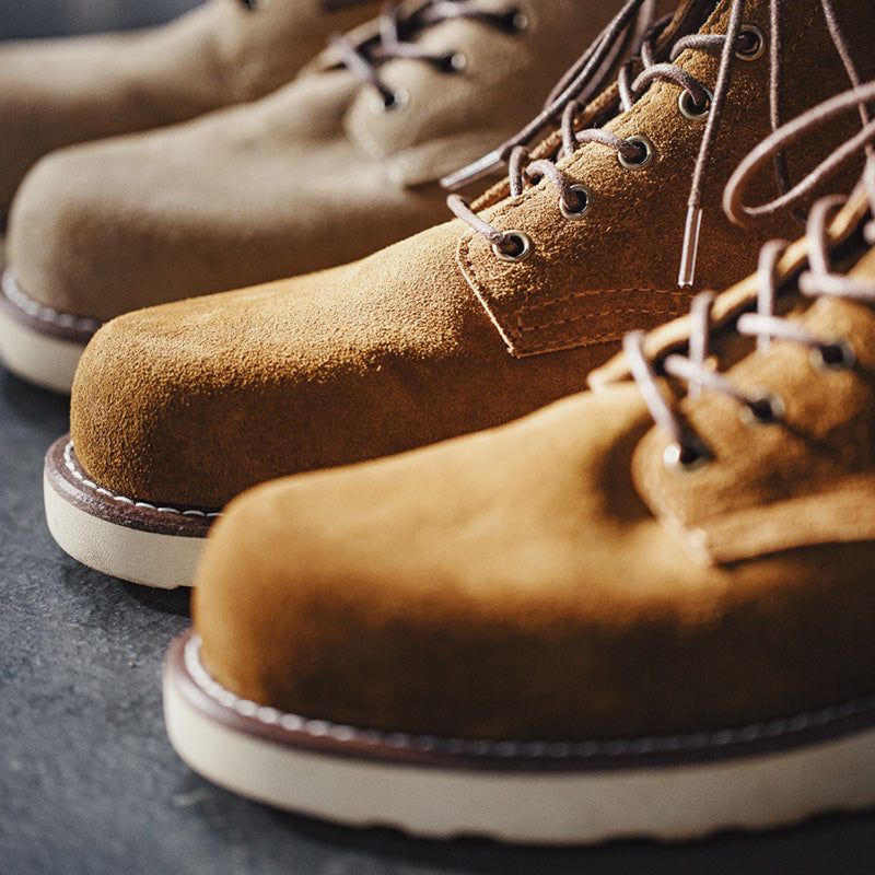 boots, Men's Desert Retro Mid-top Suede Leather Boots