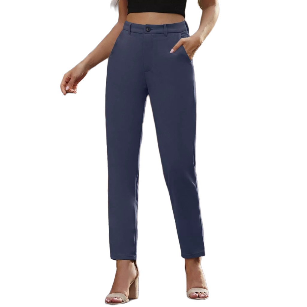 Straight Leg Pants | Women's Ankle Length Pants | Ikervo