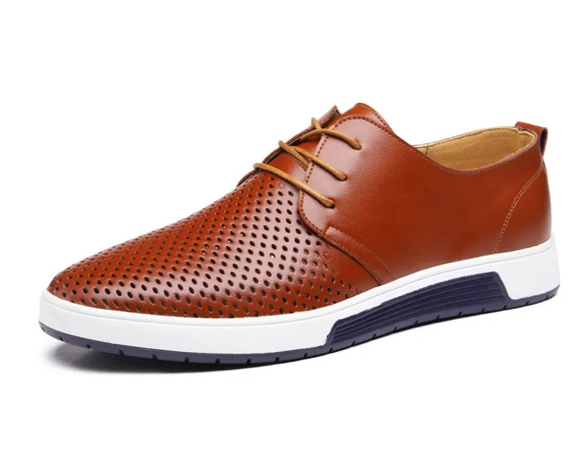 Men's Leather Business Casual Lace shoes