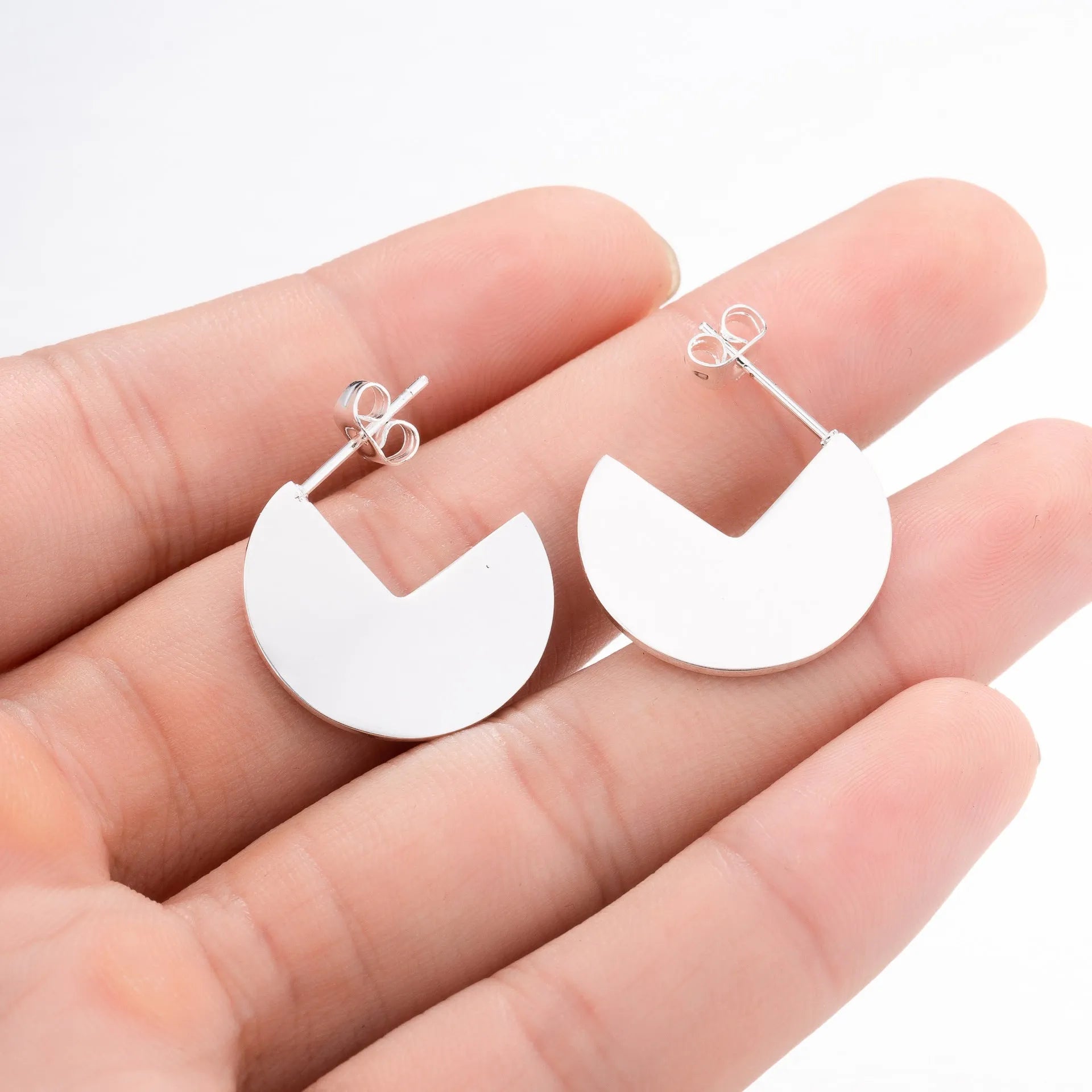 Earrings, Natural Landscape Mountain Ear Climber Earring Geography Jewelry Trekking