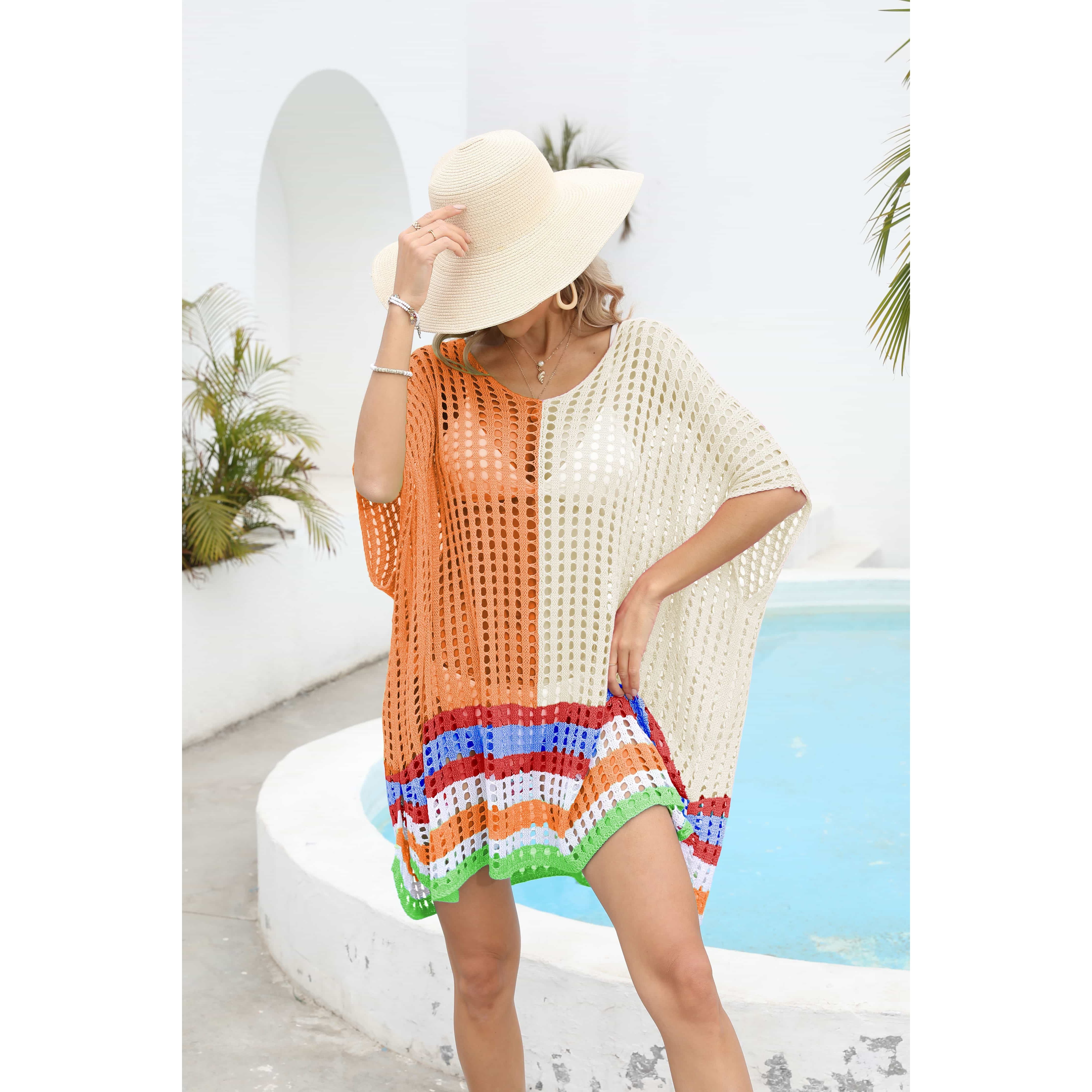 Women's Beach Cover Ups | Scoop Neck Cover Up | Ikervo