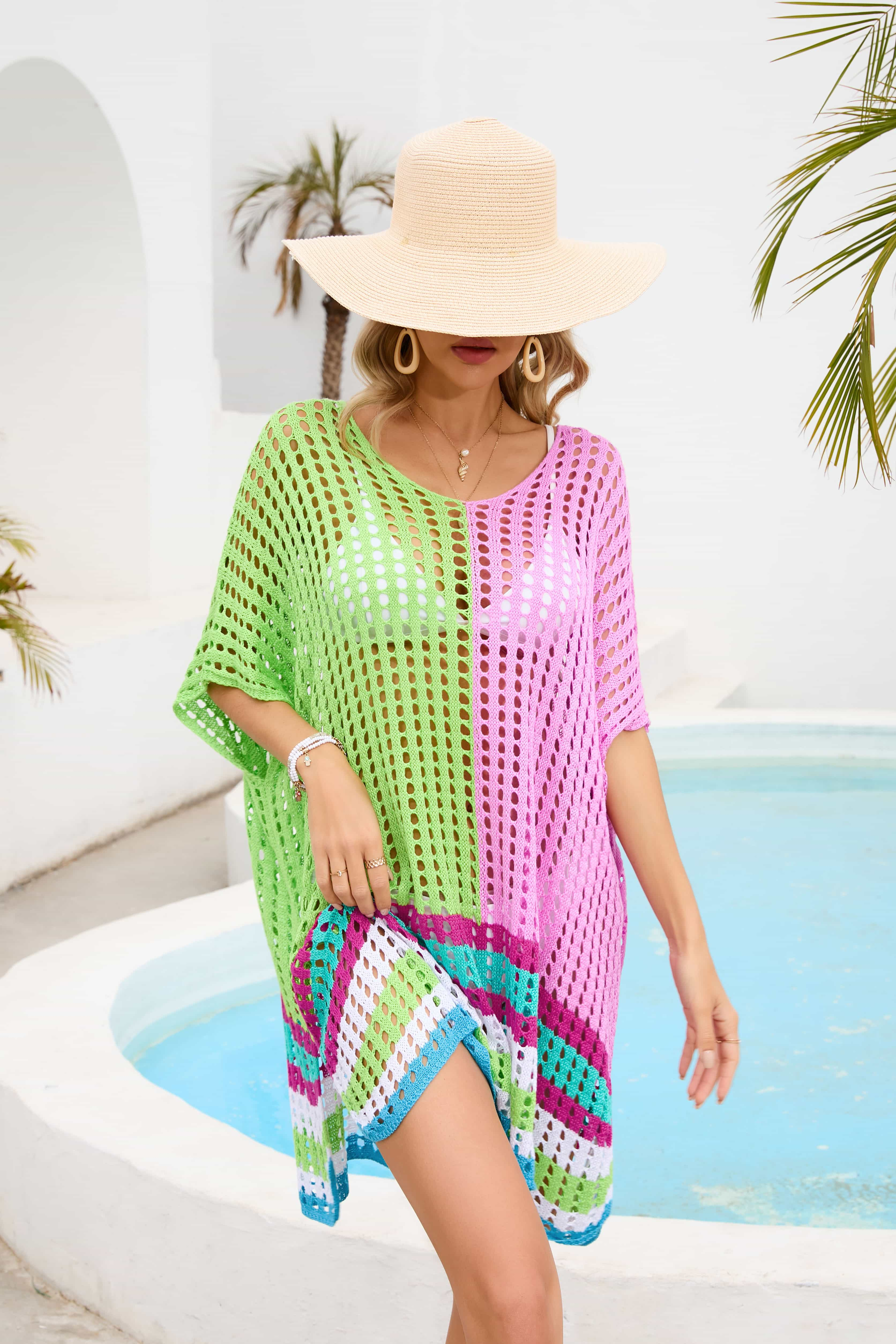 Women's Beach Cover Ups | Scoop Neck Cover Up | Ikervo