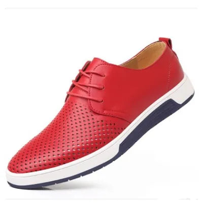 Men's Leather Business Casual Lace shoes