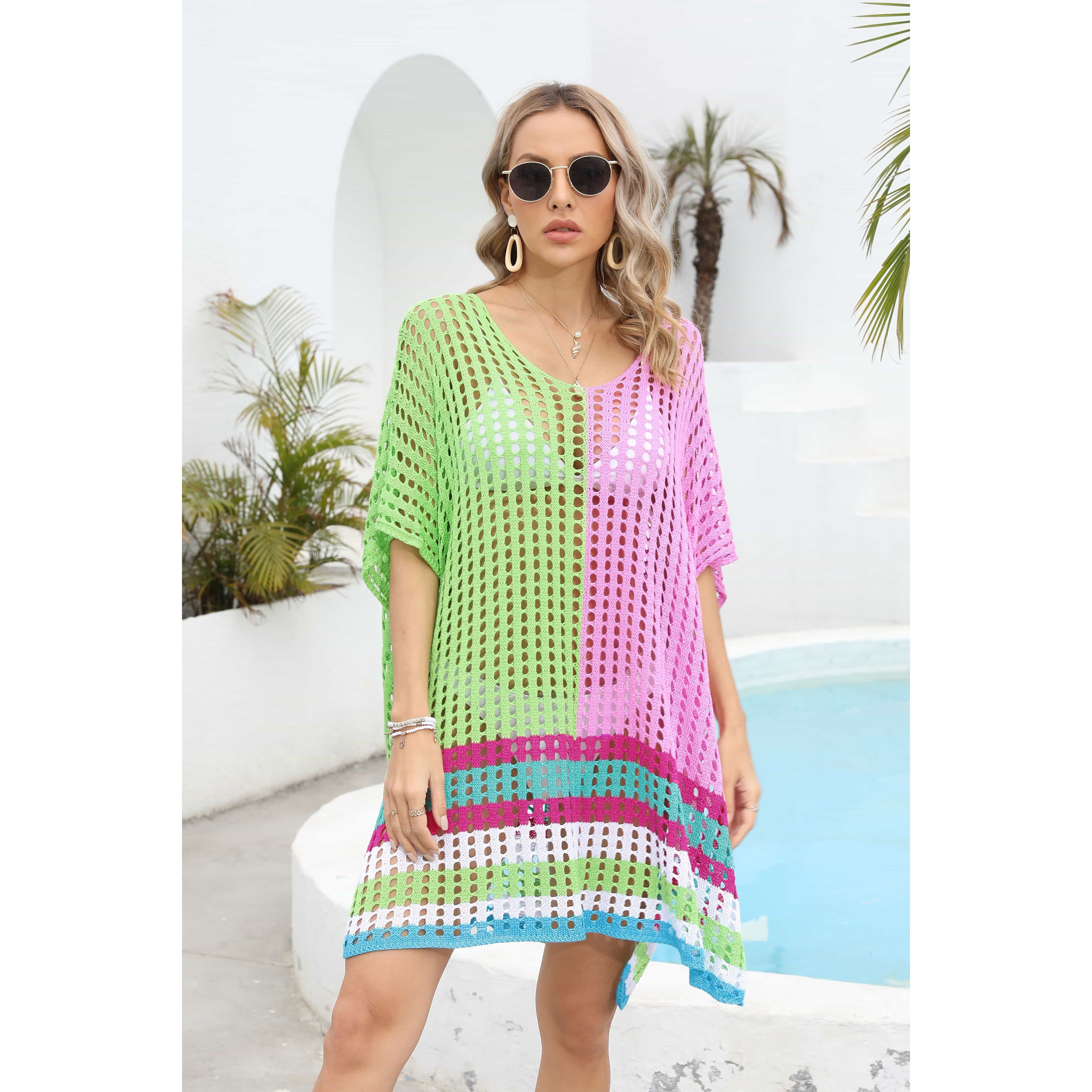 Women's Beach Cover Ups | Scoop Neck Cover Up | Ikervo