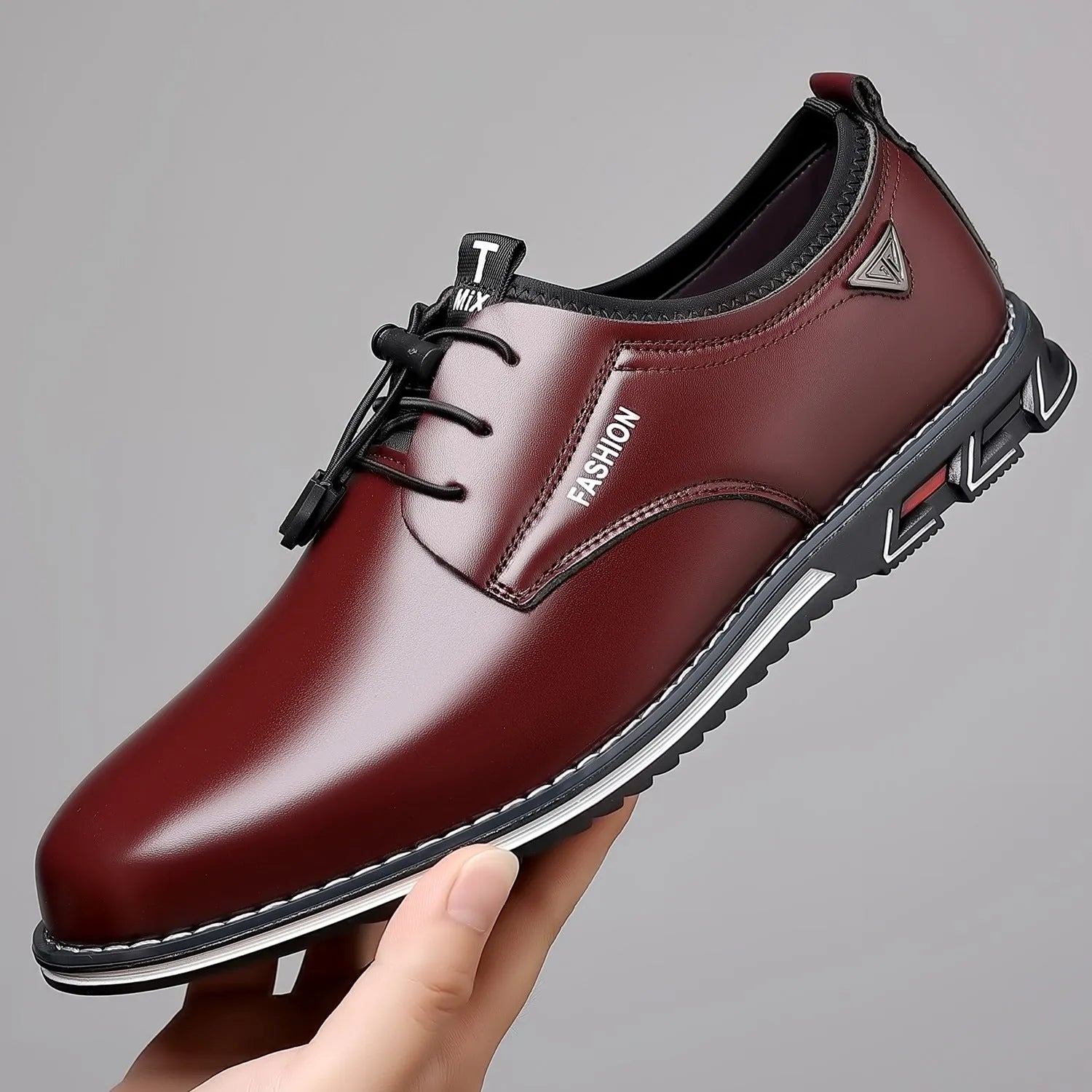 Men's Size Casual Leather Shoes Male