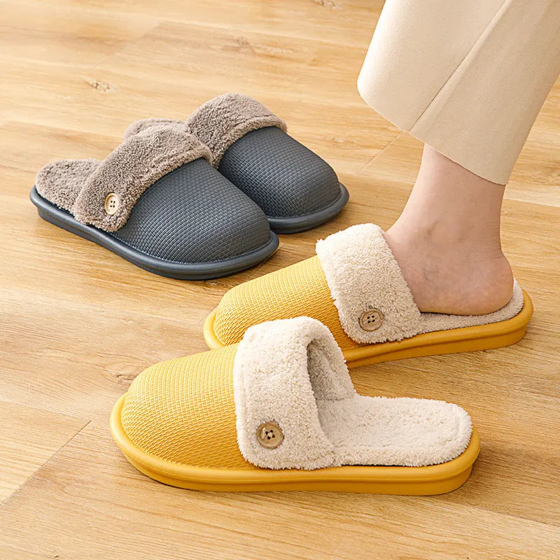 footwear, New Autumn And Winter Warm Household Non-slip Home Indoor Removable Slippers