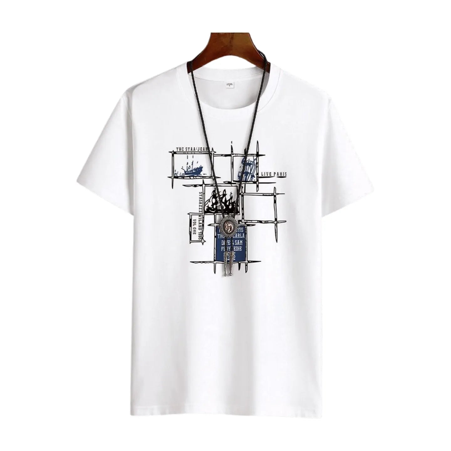 XMSFTD Men's  Cotton Tee Shirt