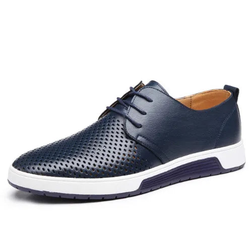 Men's Leather Business Casual Lace shoes