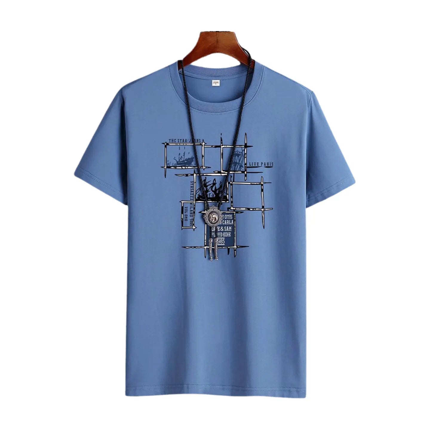 XMSFTD Men's  Cotton Tee Shirt