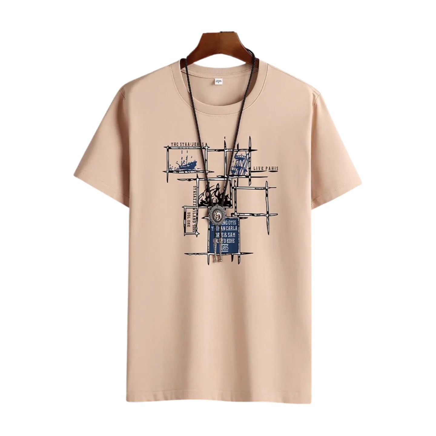 XMSFTD Men's  Cotton Tee Shirt