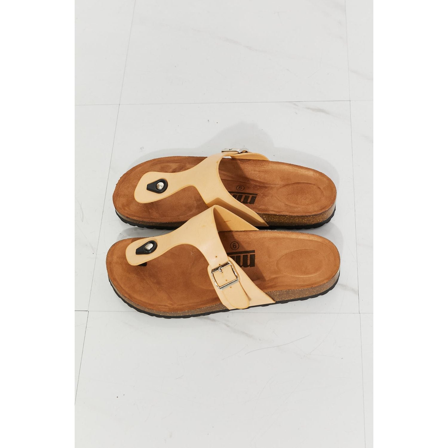 Drift Away T-Strap Flip-Flop in Sand