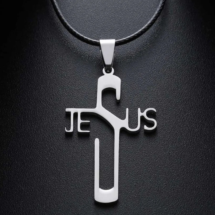 Necklace, Personality JESUS Jesus Cross Necklace