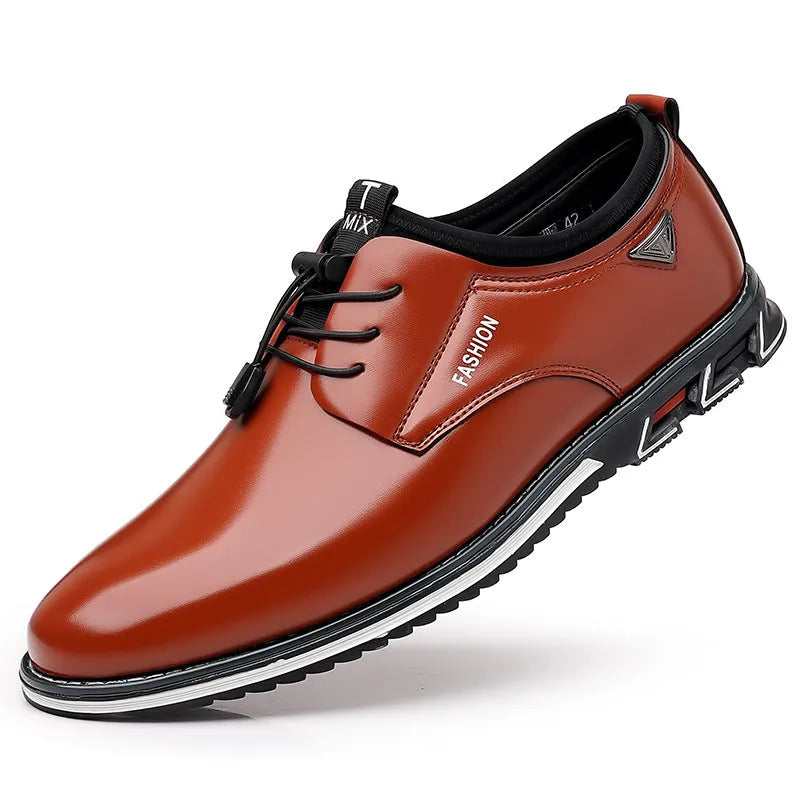 Men's Size Casual Leather Shoes Male