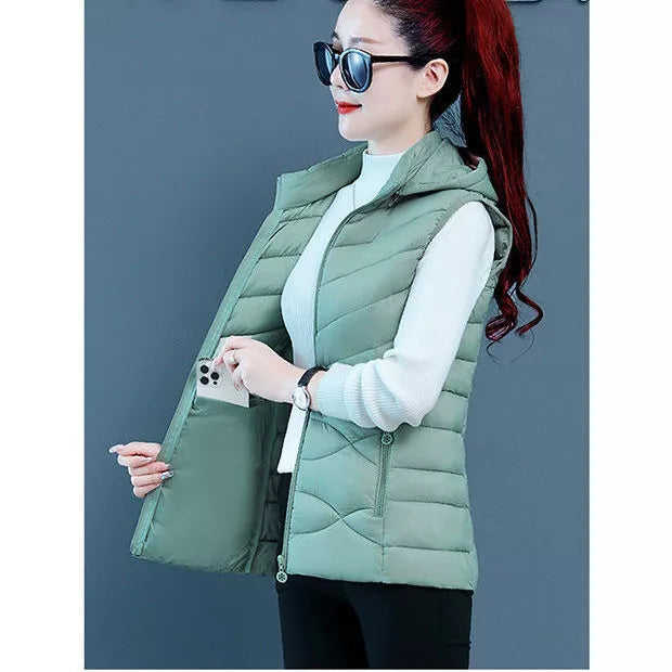 Sleeveless Jacket Vest Coat