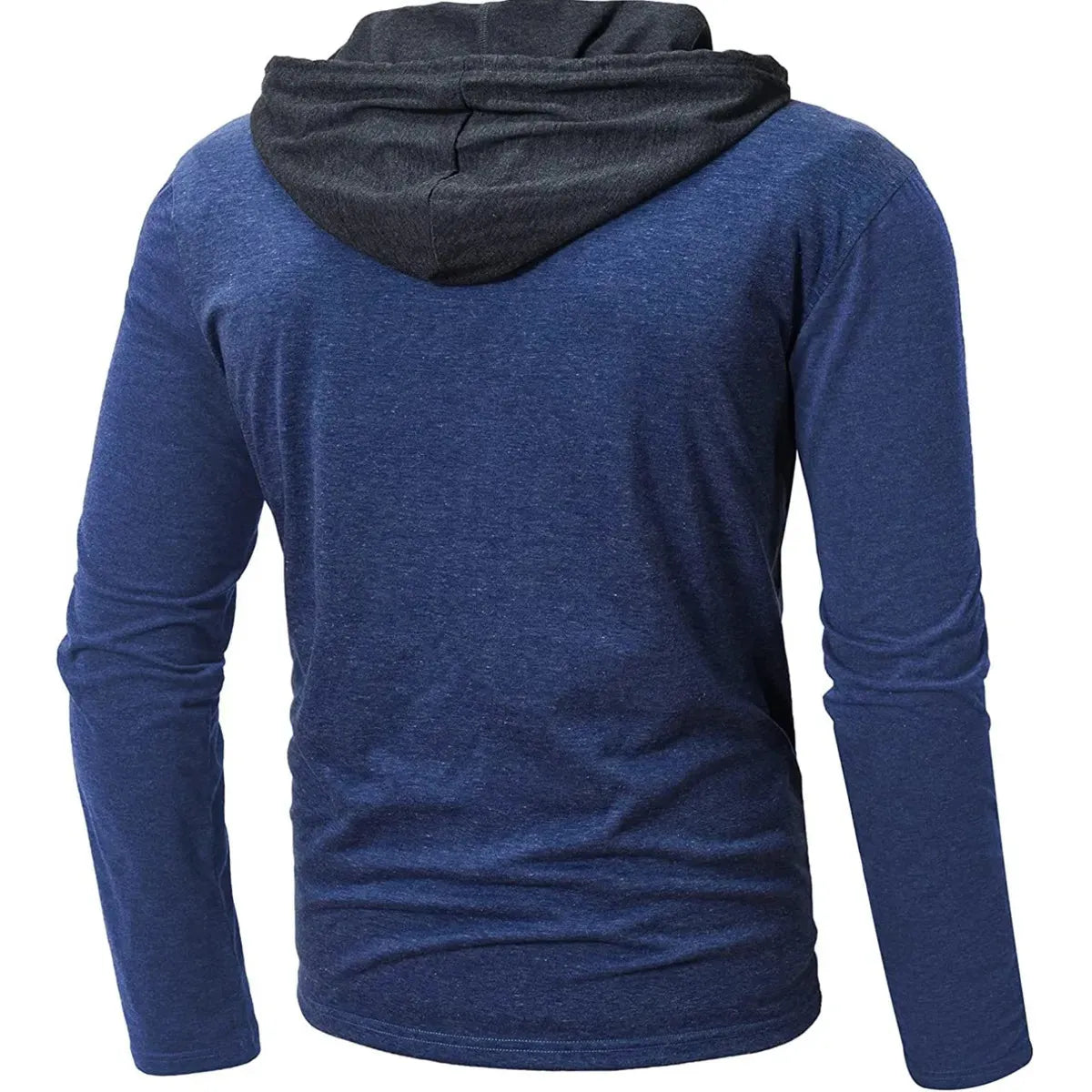 Men's Long Sleeve Hooded T-Shirt