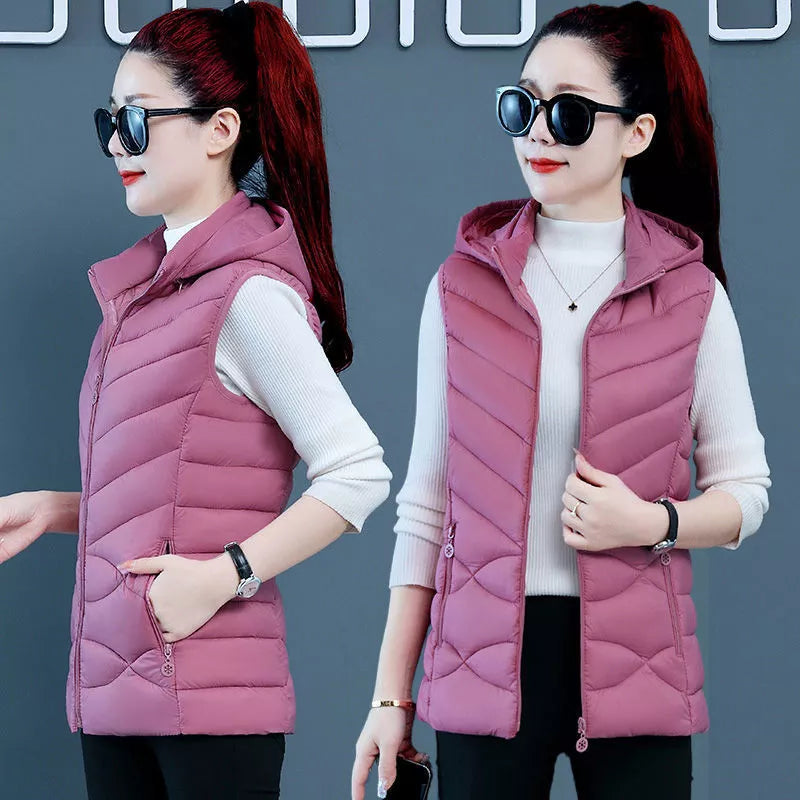 Sleeveless Jacket Vest Coat