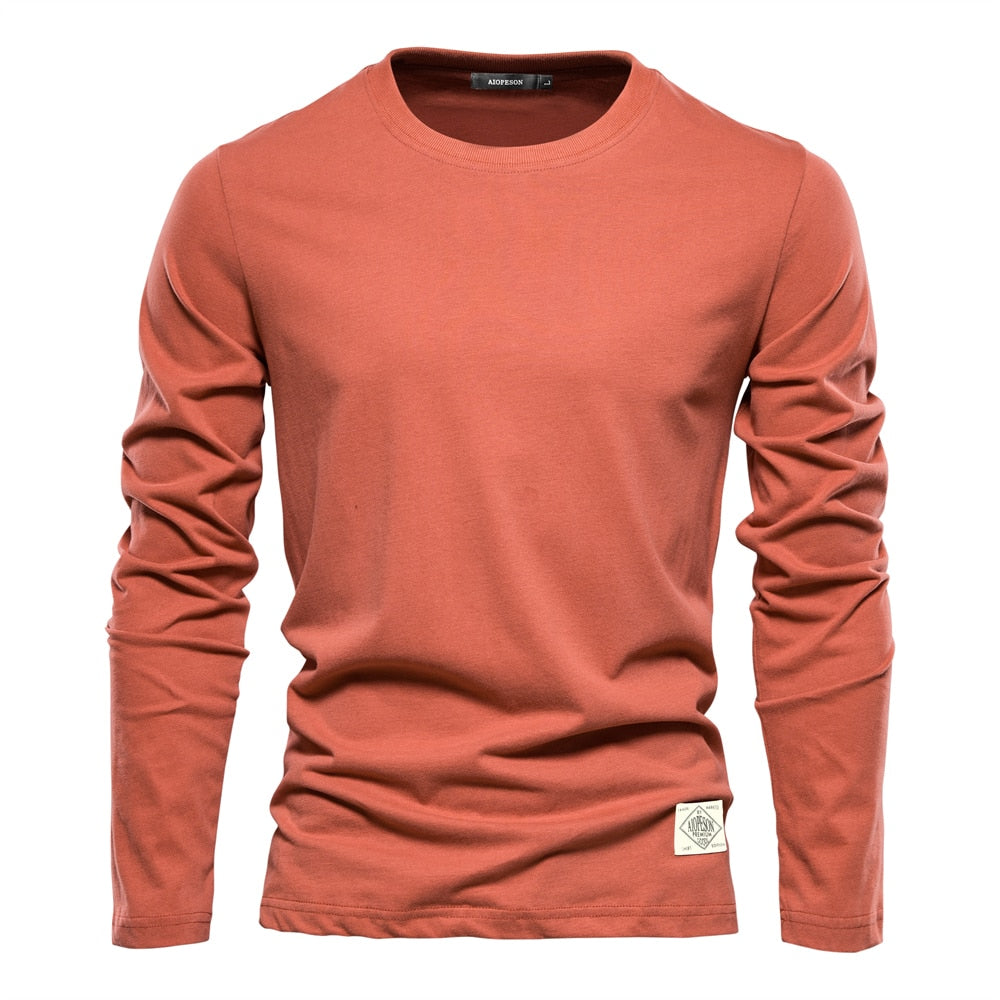 Men's Long Sleeve T-Shirts | Cotton Long T-shirts | Ikervo