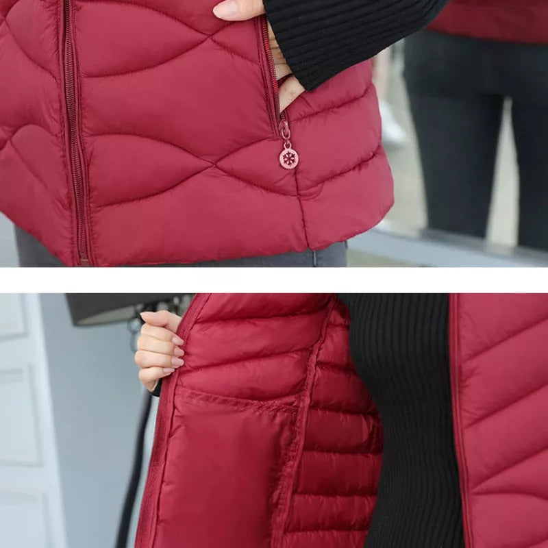 Sleeveless Jacket Vest Coat