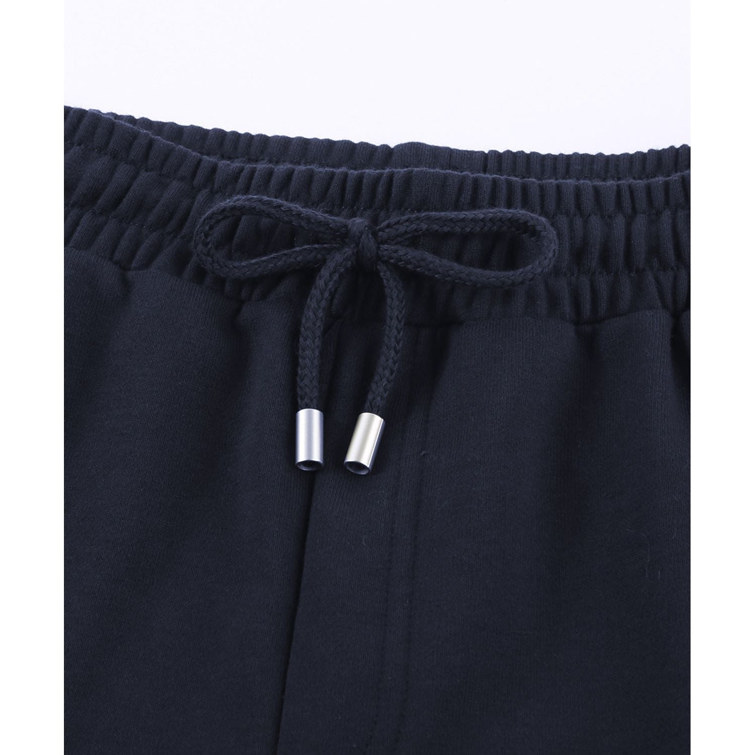 Drawstring Waist Cuffed Shorts