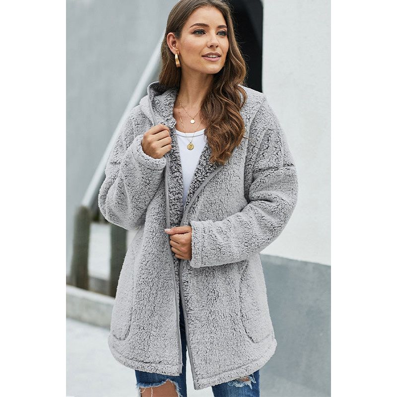 Hooded Teddy Coat