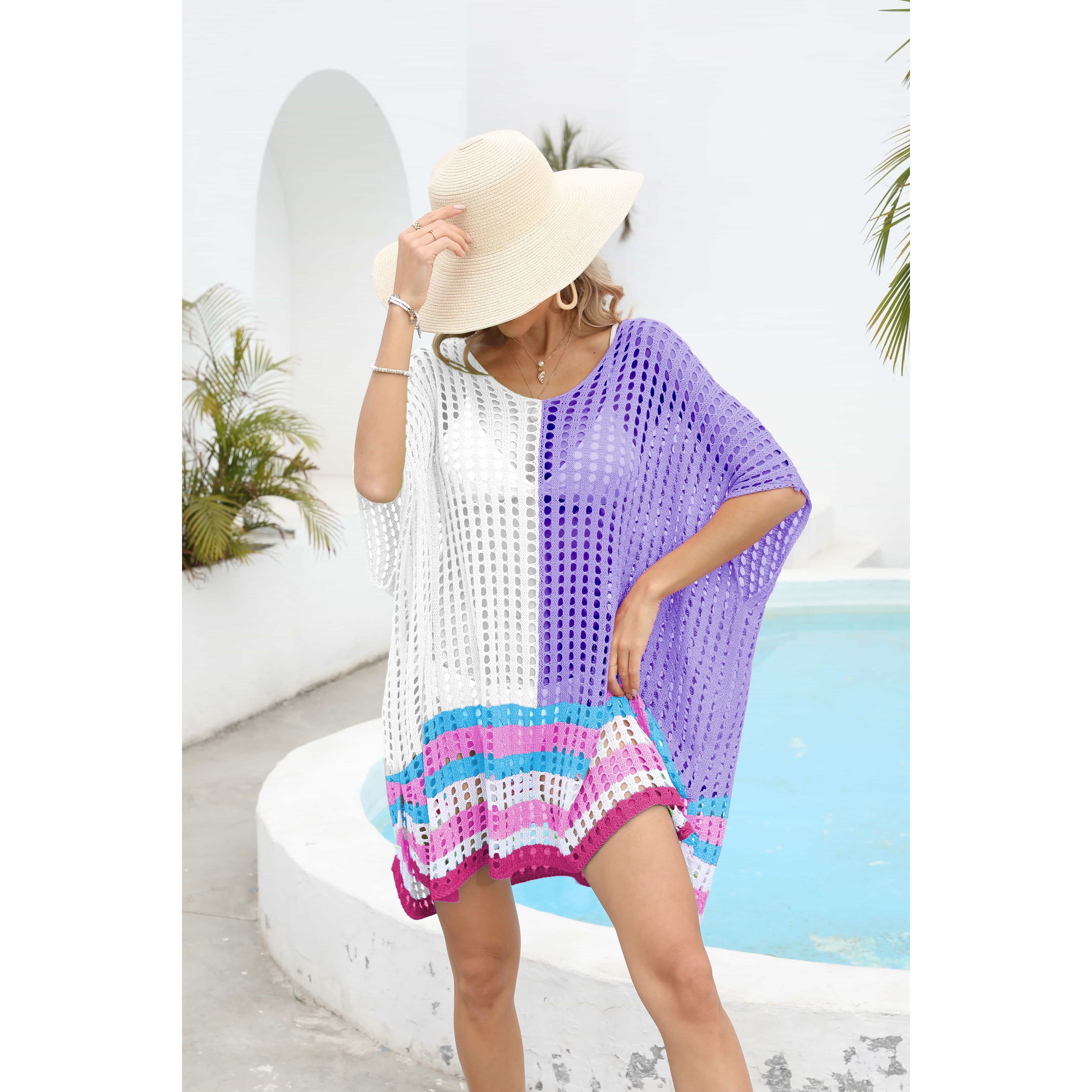 Women's Beach Cover Ups | Scoop Neck Cover Up | Ikervo